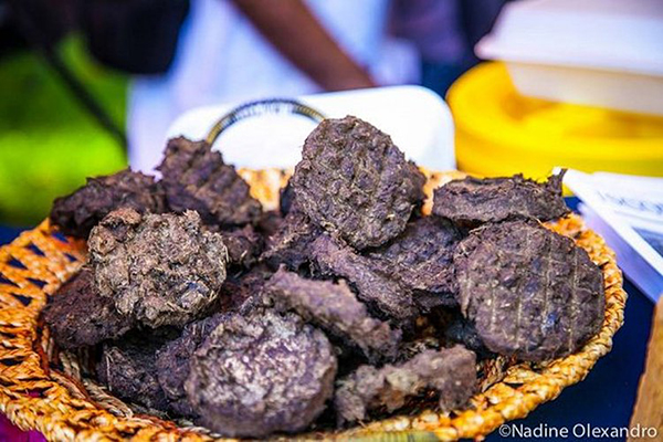 Cow dung cakes