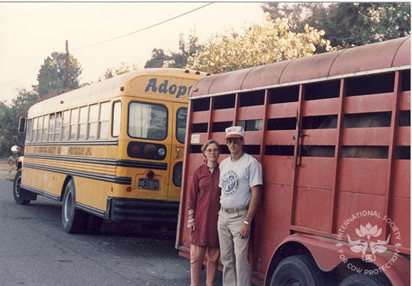 Chayadevi and Balabhadra at Ojai, California, USA  1990